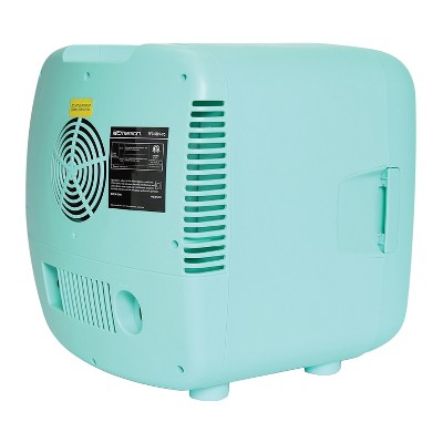 Turquoise Compact Portable Mini Fridge Cooler for RV