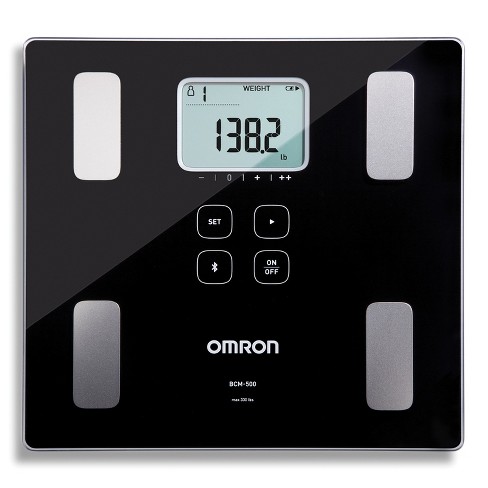 Omron® Body Composition 330-Lb. Capacity Bathroom Scale in Black - image 1 of 4