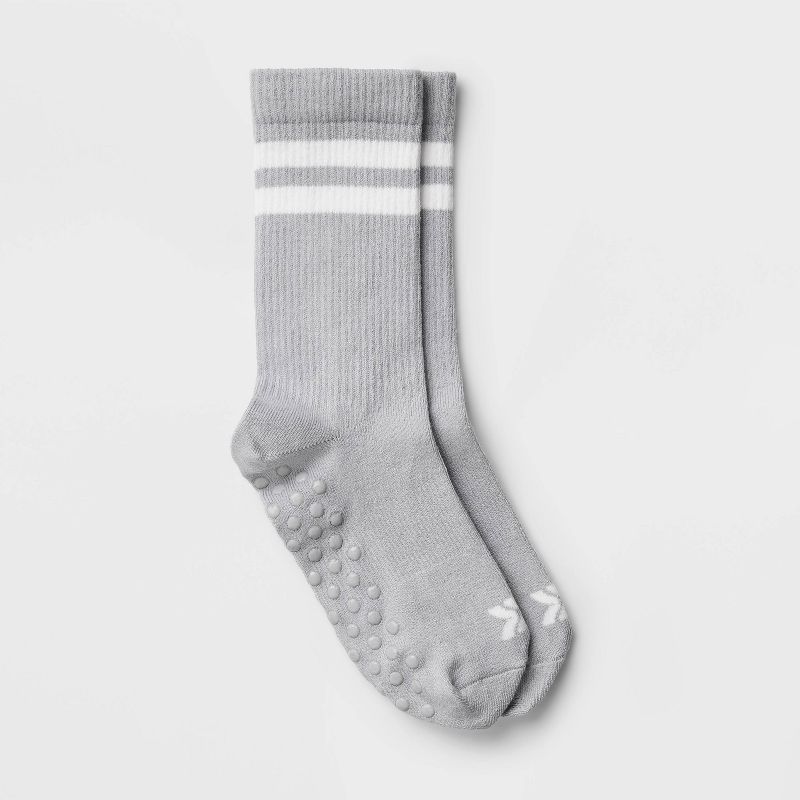 Yoga Crew Socks - Gray 4-10 - All In Motion™