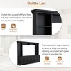 TIRAMISUBEST 4-Piece Wall Unit Entertainment Center for TVs Up to 70", Versatile TV Stand with Adjustable Shelf - 3 of 4