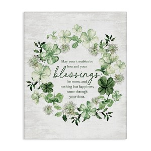 Stupell Industries Irish Proverb Wreath, 24" x 30" - 1 of 4