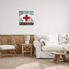 Stupell Industries Ski Patrol Rustic Cabin Sign, 24" x 24" - 2 of 4