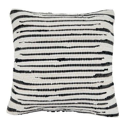 18x18 Zebra Square Throw Pillow - The Pillow Collection : Target