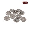 Unique Bargains Alloy Invisible Durable High Hardness Buckle Fasteners Press Studs Buttons 5 Pcs - 3 of 4