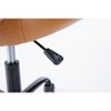 DOMETOUR Adjustable Height 360° Rolling Swivel Computer Task Chair without Arm - 2 of 4