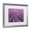 Trademark Fine Art - Massimo Della Latta Violet Matted Framed Art - 3 of 4