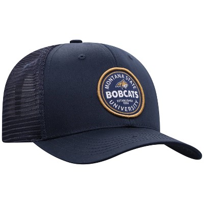 NCAA Montana State Bobcats Men's Black Twill with Hard Mesh Back Hat