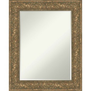 Amanti Art Luxe Half-Inch-Bevel Framed Bathroom Vanity Wall Mirror - 1 of 4