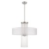 Livex Lighting Alexis 4 - Light Chandelier in  Brushed Nickel - 2 of 4