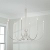 Capital Lighting Holden 6 - Light Chandelier in  Polished Nickel - 4 of 4