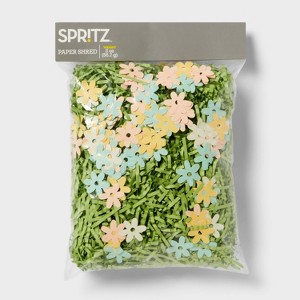 Easter Basket Paper Grass & Flower Shred - Spritz™ - 1 of 3