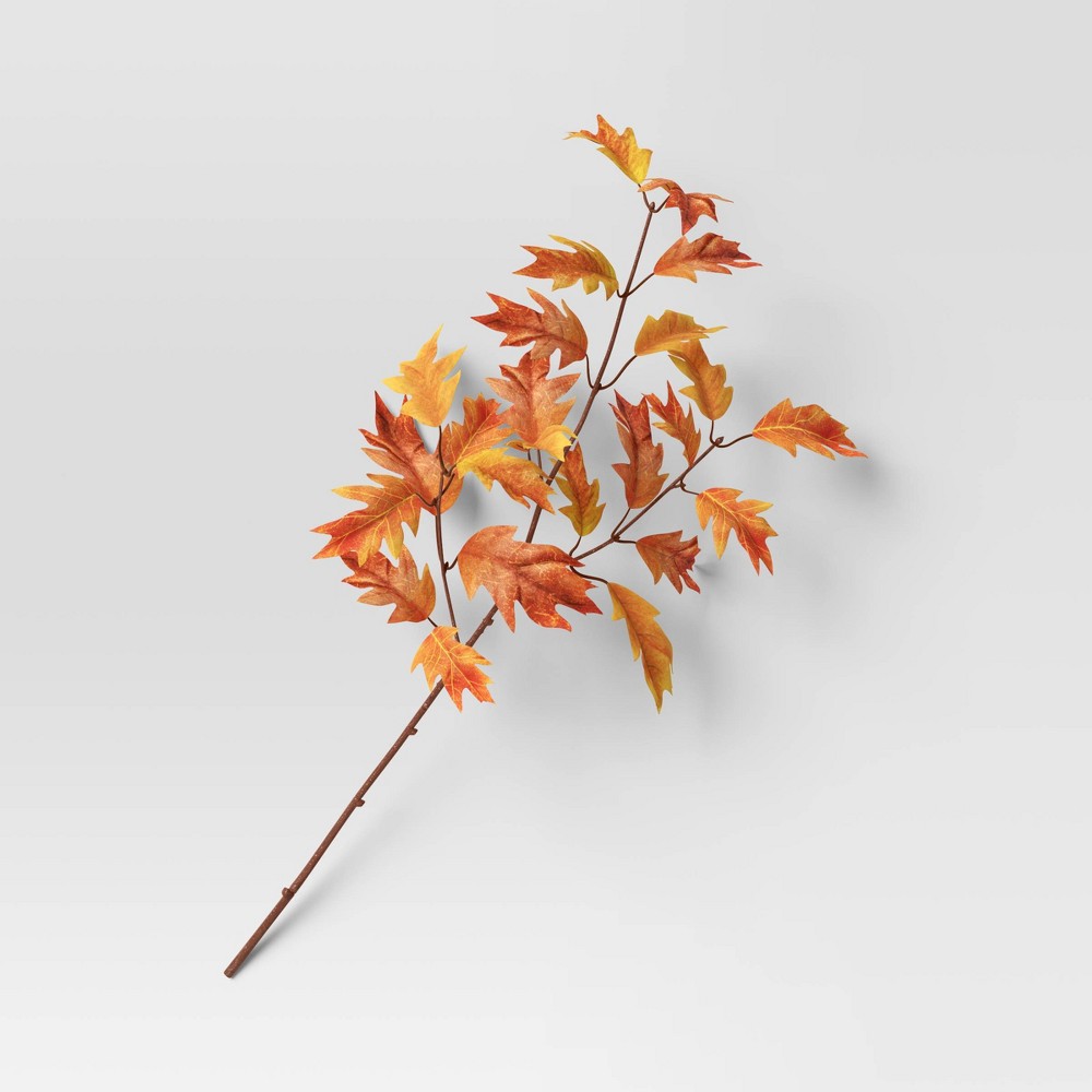 12 pk Oak Leaf Stem - Threshold™