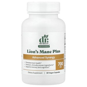 Dr. Murray's Lion's Mane Plus, 60 Vegan Capsules : Target