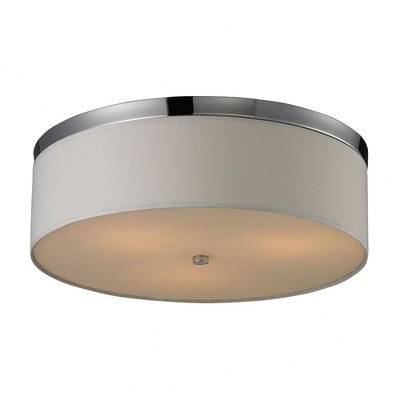 Elk Home 3 - Light Flush Mount in  Polished Chrome