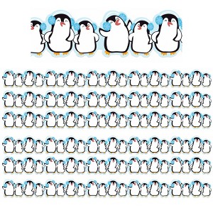 Eureka® Winter Penguins Extra Wide Deco Trim®, 37 Feet Per Pack, 6 Packs - 1 of 4