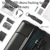 Lyngins Expandable 28 Inch ABS Hard Shell Luggage, Checked Suitcase/Away Luggage, TSA Approved 3-Dial Lock, Quiet Double Universal Wheels - 2 of 4