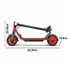 Aotos A1A Electric Scooter 12.5 Miles & 15.5mph - Red - 4 of 4