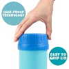 Bentology Stainless Steel Insulated Lunch 13 oz Jar – Leak-Proof Storage Container for Hot & Cold Food - BPA Free - Fits Most Lunch Boxes - Blue - 2 of 3