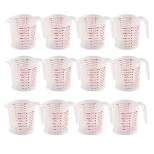 Norpro 4-Cup Capacity Plastic Measuring Cup (12 Pack)