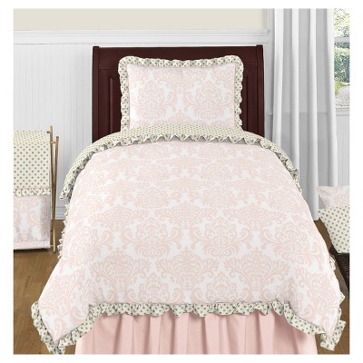 Pink & Gold Amelia Comforter Set (Twin) - Sweet Jojo Designs