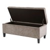 NicBex Ottoman with Storage Bench Storage Organizer Ottoman Tufted Top Soft Close Storage Bench for Entryway Bathroom Bedroom - 2 of 4