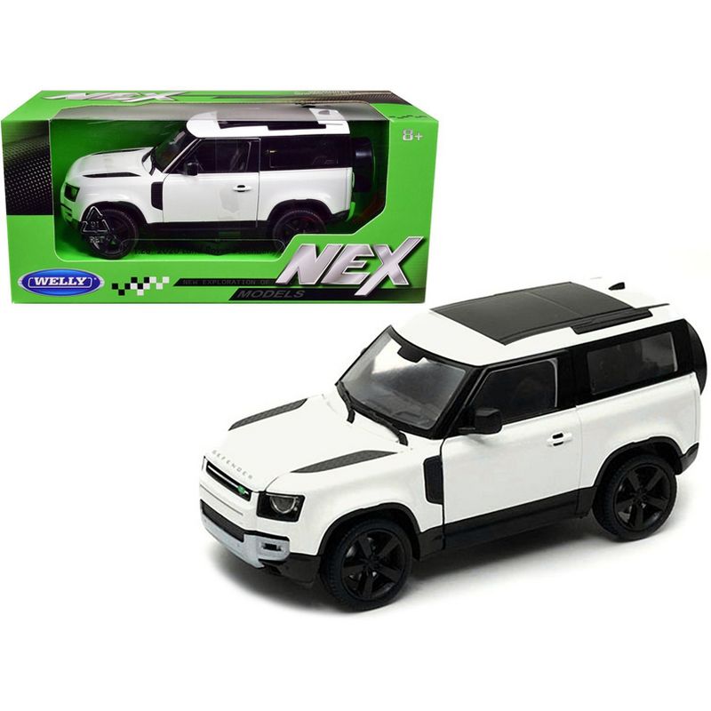 2020 Land Rover Defender Cream White "NEX Models" 1/26 Diecast Model Car by Welly, 1 of 4