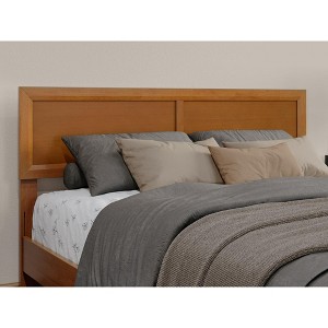 AFI Furnishings Sophia Queen Solid Wood Headboard in Light Toffee - 1 of 4
