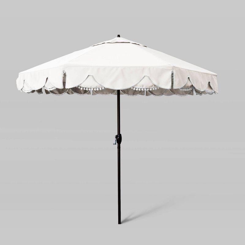 9' Sunbrella Casa Series Patio Umbrella with Auto Tilt - Bronze Pole - California Umbrella, 1 of 5