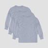 Hanes Kids' Comfort Soft 3pk Long Sleeve T-Shirt - 2 of 2