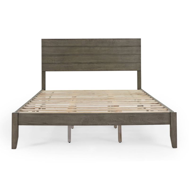 Queen Edgecombe Wooden Low-Profile Platform Bed - Christopher Knight Home, 1 of 8