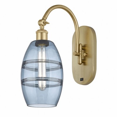 Vaz - 1 Light Arm Swivels Side to Side Wall Sconce In Industrial Style-11.63 Inches Tall and 5.88 Inches Wide