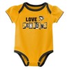 NHL Pittsburgh Penguins Baby Girls' 3pk Bodysuit - 3 of 4