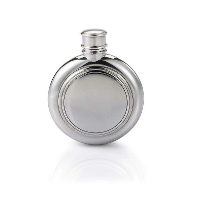 Royal Selangor Hand Finished Liberty Collection Pewter Lancaster Hip Flask Gift