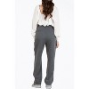 Women's SERENA GATHERED MATTE-CADY BLOUSE - LUCCA - 2 of 3