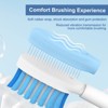 Replacement Toothbrush Heads for Philips Sonicare, 8 Pack, Green & Blue, Sensitive Gum Care, Compatible with Click-on Handles - 2 of 4