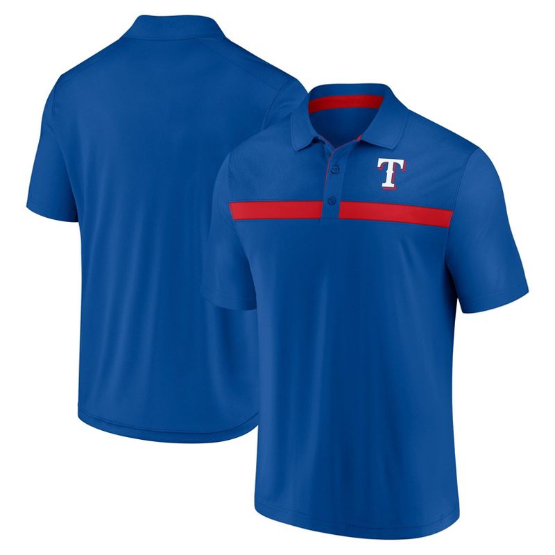 MLB Texas Rangers Men's Polo T-Shirt, 1 of 4