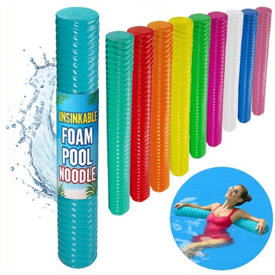 California Sun Deluxe Unsinkable Ultra Soft Foam Cushion Pool Noodle