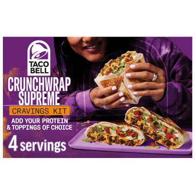 Taco Bell Crunchwrap Supreme Kit - 22.6oz