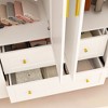 FUFU&GAGA Modular Combination Wardrobe, Large Storage Space Armoire Creating Exquisite Storage Life - 4 of 4