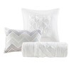 Kumasinova Elegant 7 PCS Tufted Comforter Set,Bedding Comforter Sets with Decorative Pillows,Shams,Bed Skirt,Machine Washable - 4 of 4