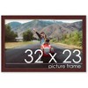 PosterPalooza | Classic Modern Brown Picture Frame - UV Acrylic, Backing Board, Hanging Hardware Included - 3 of 4