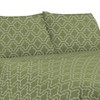 Brushed Cotton Flannel Smooth Heavyweight Soft Modern Contemporary 2 Piece Pillowcase Set by Blue Nile Mills - 2 of 3