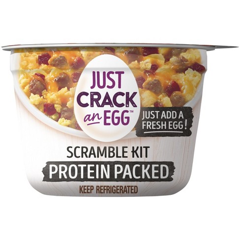 Just Crack An Egg Protein Packed Scramble Breakfast Bowl Kit - 2.25oz :  Target