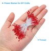 Unique Bargains Handmade Flexible Durable Artificial Flower Stamen 3mm 750 Pcs - 3 of 4