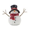 Snowman with Scarf Figurine (Set of 4) - 2 of 4