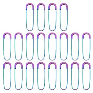 Unique Bargains Metal DIY Blankets Brooch Making Home Sewing Large Safety Pins - 1 of 4