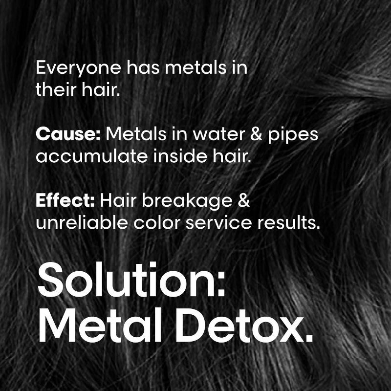 L'Oreal METAL DETOX Shampoo (10.1 oz) & Mask (8.5 oz) Duo Set - Prevents Hair Damage, Prolongs Color, Anti-Breakage, Sulfate-Free Loreal Kit, 5 of 13