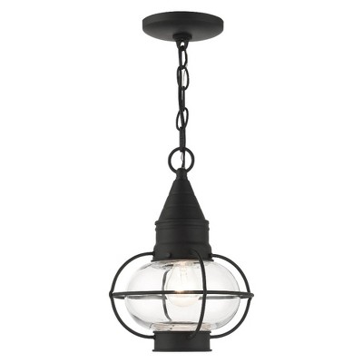Livex Lighting Newburyport 1 - Light Pendant in  Black
