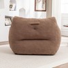 PAGED Bean Bag Chair with Armrests, Comfy Bean Bag Sofa Chair with High Density Foam Filling, Floor Chair for Bedroom, Living Room - 4 of 4