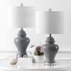 JONATHAN Y Qin Ceramic/Iron Classic Cottage LED Table Lamp - 4 of 4